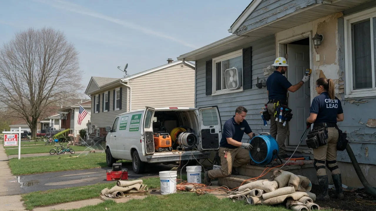 Flood Cleanup in Jessieville, AR near me